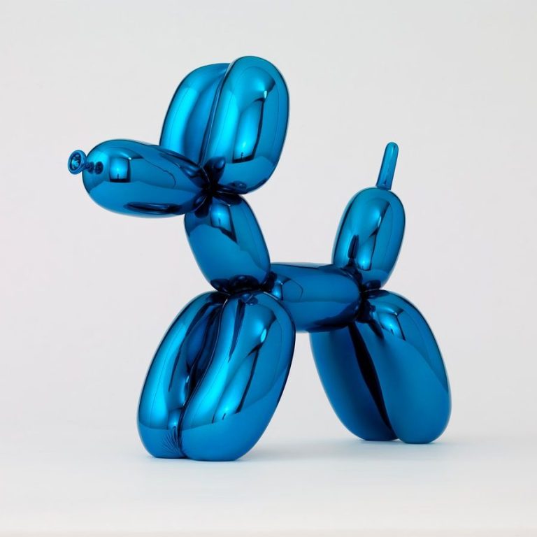 Jeff koons Balloon blue dog